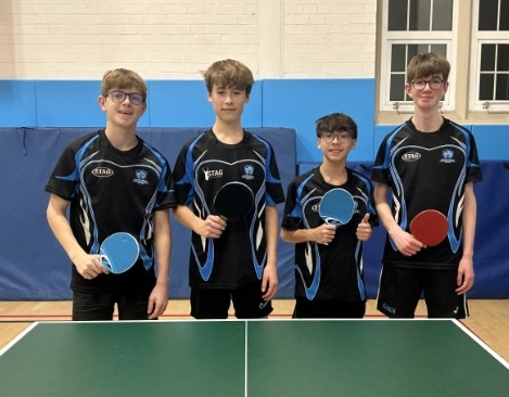 Crawshaw Table Tennis Team